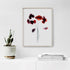 Red Poppy bunch Floral Art Print