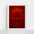 Red Anthurium - Signed Edition Art Print